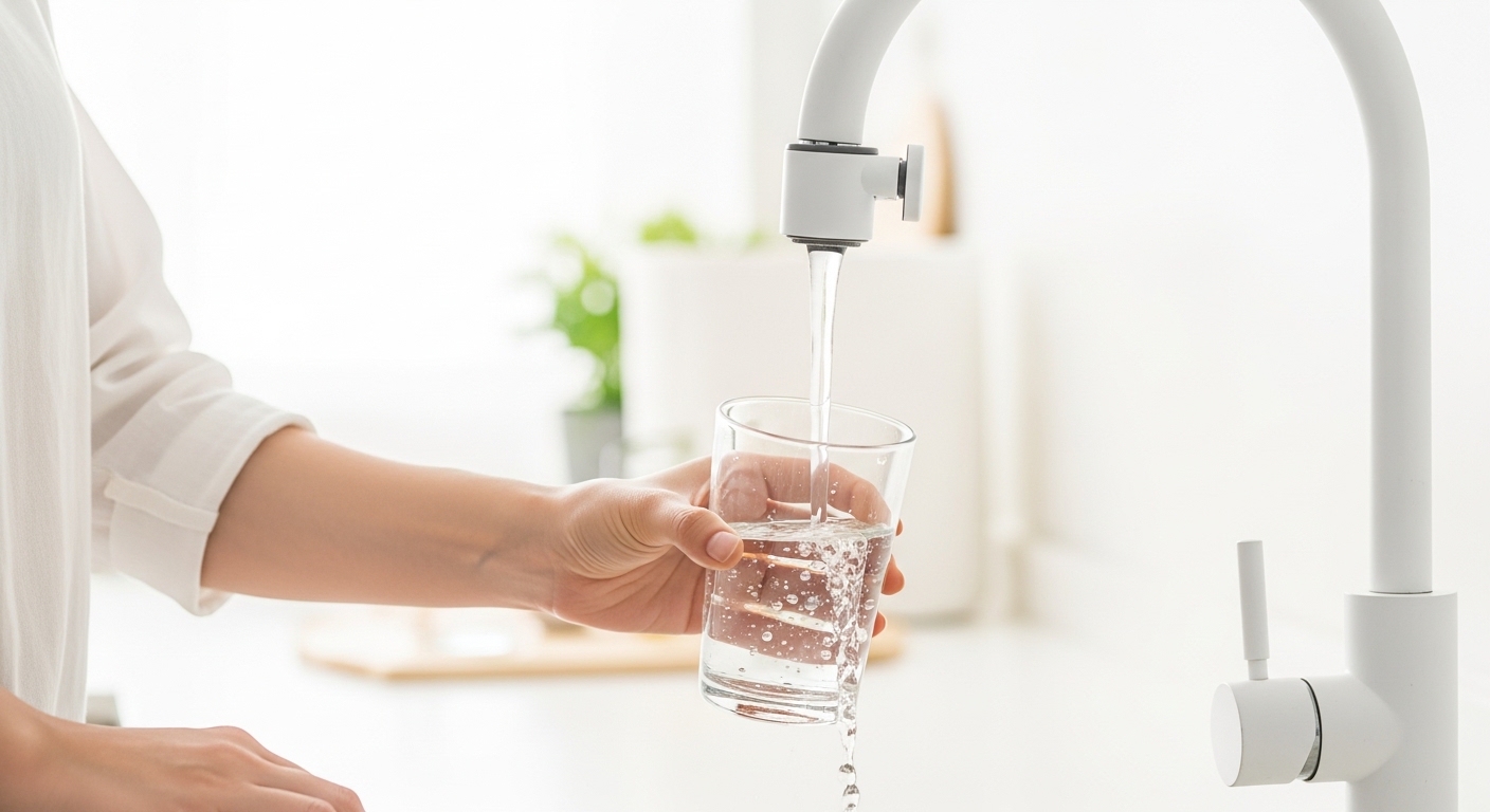 カートリッジ浄水器 使用シーン