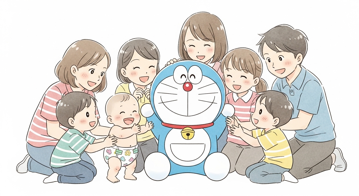 マミーポコ　子供も大人も大好きドラえもん