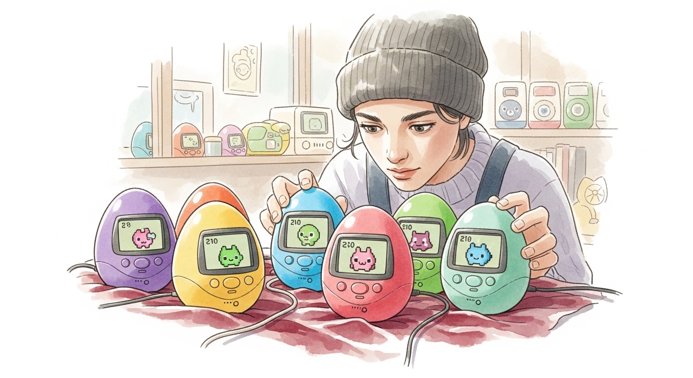 レトロゲーム「たまごっちパラダイス」を動作品で手に入れる3つの秘訣