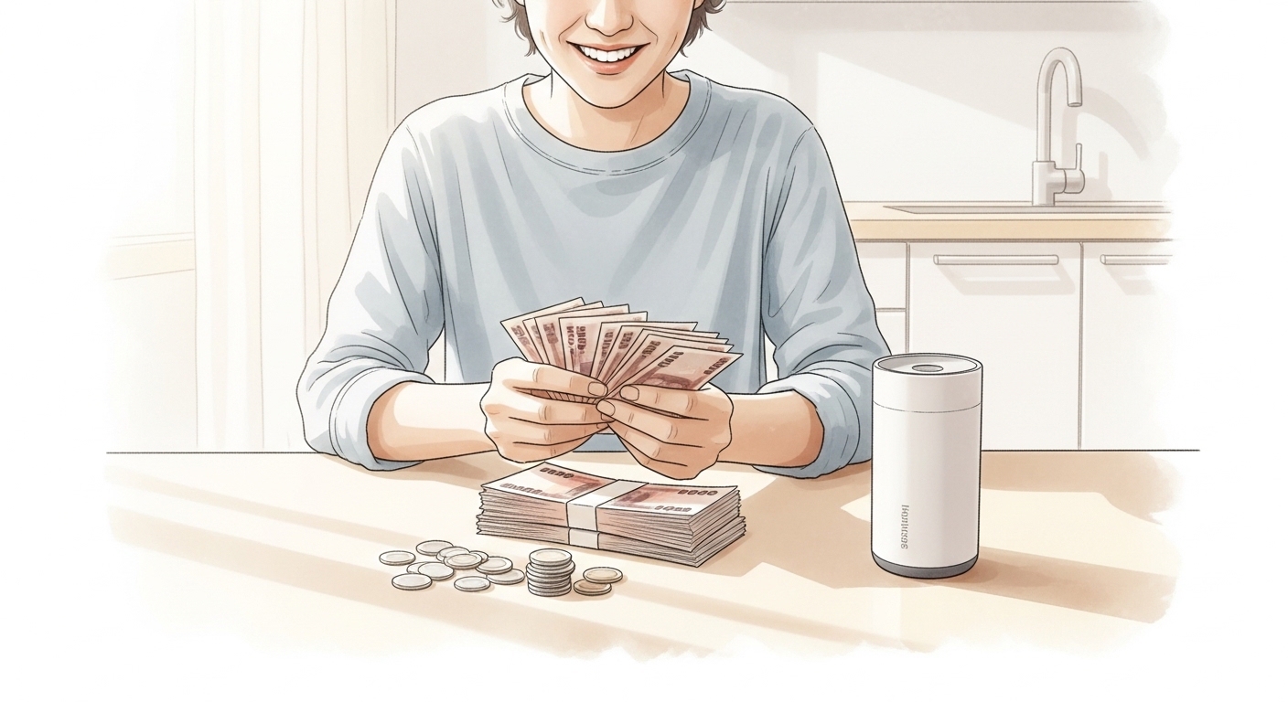 BESMOで年間10万円節約！3ヶ月の家計簿公開