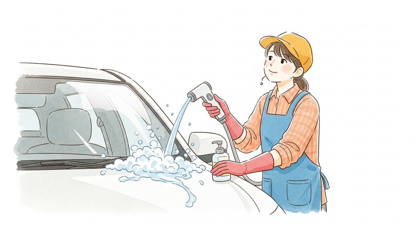 最高の洗車時間は「水」から始まる！僕がTDSメーターに感動した日