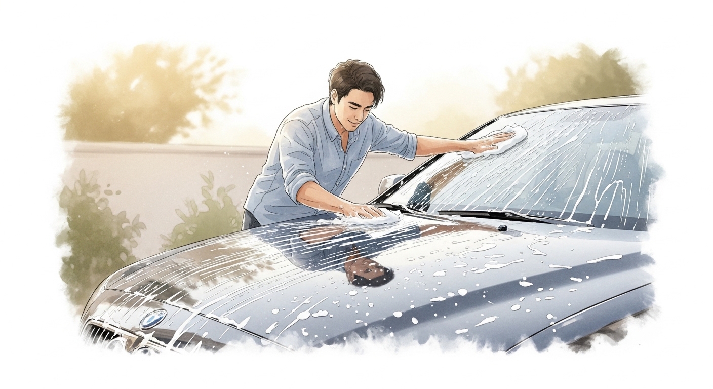 愛車がもっと輝く、僕の週末のご褒美時間