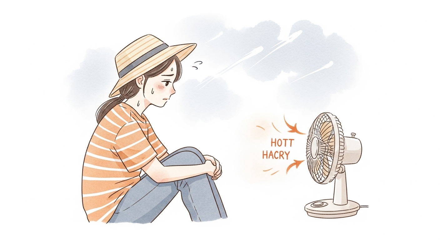 扇風機なんて気休め？僕がかつて信じてた『夏の常識』