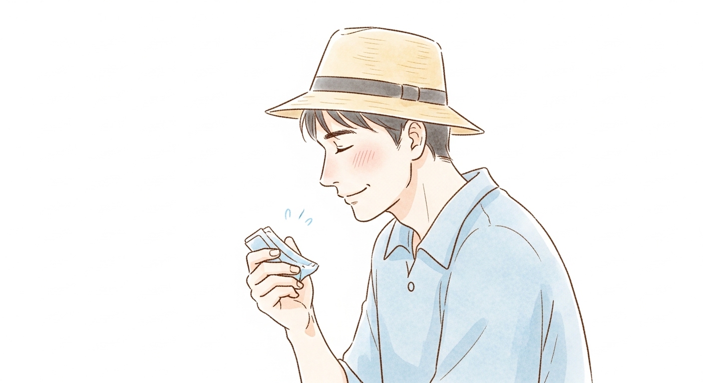 夏を乗り切るための、父ちゃんの小さな『お守り』を見つけられた幸せ