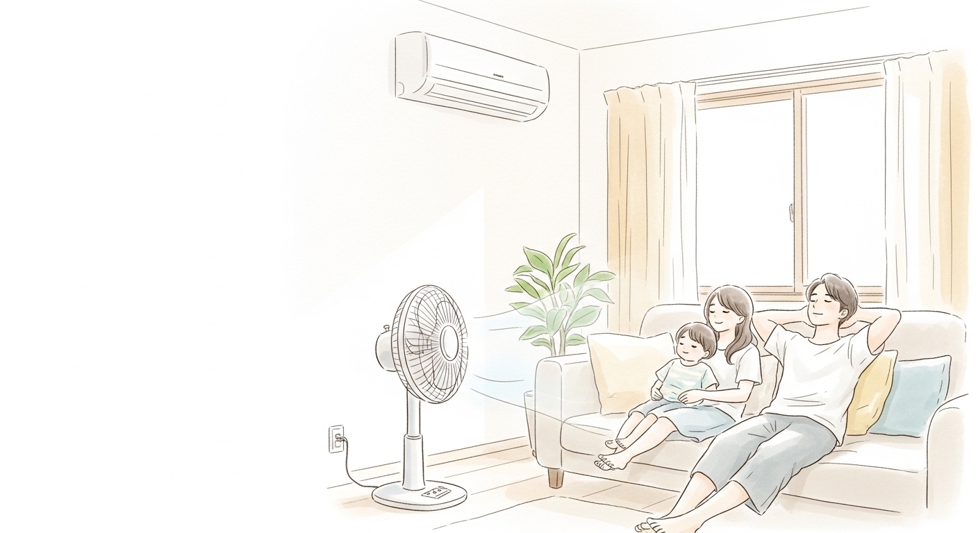 我が家の「電気代公開」！エアコン×扇風機で夏を乗り切ったリアルな数字
