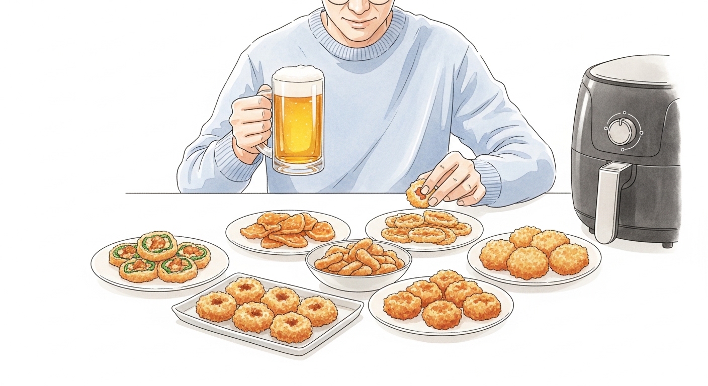 ビールが止まらない！ズボラな僕でも作れる絶品おつまみレシピ5選